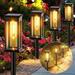 SHENGXINY Led Lights For Room Clearance Outdoor Floor Lamp Solar Powered Lights Waterproof Decorative 2 Pack Solar Garden Lights For Garden Yard (21.65 H-2 Pack)