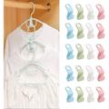 Hanger Hooks Connector 60Pcs Clothes Hanger Connector Hooks Cascading Hanger Hooks Extender Clips Connection Hooks for Closet Hangers Space Saving and Organizer Closets Load 20 Pounds