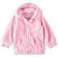 Baby Dove Diamond Quilt Plush Zip Jacket Pink 24 Months