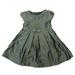 Pre-owned Jacadi Girls Gray Polka Dots Special Occasion Dress size: 23 Months