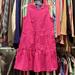 J. Crew Dresses | J Crew Pink Tiered Dress Dress With Pockets Zipper Lined Size 2 | Color: Pink | Size: 2
