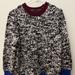 J. Crew Sweaters | J. Crew Marled Wool Color Block Sweater Sz M | Color: Blue/Red | Size: M