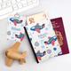 Aeroplane Personalised Passport Cover And Luggage Tag