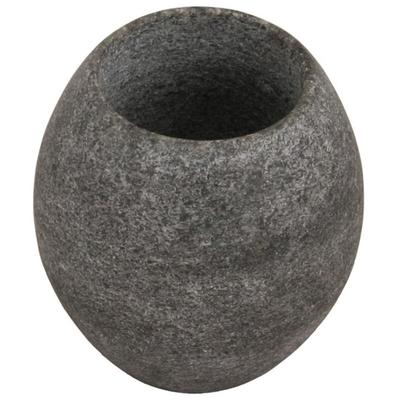Specksteinaufgussschale bauchig Sauna Aromaschale aus Speckstein für Saunaaufgüsse - Sentiotec