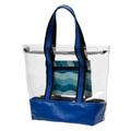 Arlmont & Co. Clear Tote Bag - See Through Transparent Women's Hand Bag - Heavy-Duty Clear Shoulder Bag w/ Zipper Closure For Shopping, Work | Wayfair