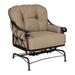 Woodard Derby Spring Lounge Chair w/ Cushions in Black/Brown | 39 H x 34.75 W x 37 D in | Outdoor Furniture | Wayfair 4T0265-92-54A