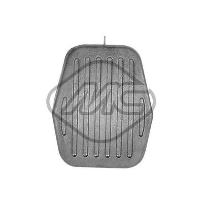 Metalcaucho Pedalbelag, Bremspedal für FORD 3M512457AA 1251921 41827 Image