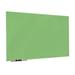 Magnetic Eraser Glass Board 48 X 72 Inches Eased Corners - Light Green