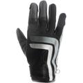 Helstons Jeff Motorcycle Gloves, black-grey-white, Size 2XL