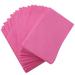HOMEMAXS 10PCS 175x75CM Thickened One-time Beddings Sheets Degradable Bed Cover Nonwoven Bedding Supplies for Travel SPA (Pink)