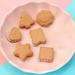 10Pcs Handmade Fake Biscuit - Various Artificial Foods for DIY Decorations and Cute Simulation Cookies Models Perfect Christmas Decoration Accessories Made of Plastic Craft