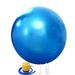 Keep Exercise Ball with Inflator Pump - Balance Yoga Balls for Working Out Excersize Birthing Ball for Pregnancy - Fitness Ball for Core Strength and Physical Therapyï¼Œblue blue 45cm F35441