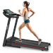 Foldable Treadmill with Incline Fitshow App Folding Treadmill for Home Workout Electric Walking Treadmill Machine 5 LCD Screen 250 LB Capacity Bluetooth Music