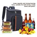 18L Large Capacity Leak Proof Lunch Backpack Thermal Large Picnic Cool and Warm Insulated Bag Outdoor Food and Beverage Storage Shoulder Bag