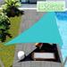 Sun Shade Sail Triangle Canopy in Turquoise with Commercial Grade