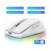 Wireless Mouse 2.4G Bluetooth 5.1 Dual Mode 2400DPI Optical Silent Gaming Mouse