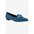Women's Fabulous Ii Loafer by Bellini in Blue Microsuede (Size 9 1/2 M)