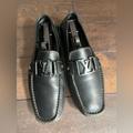 Louis Vuitton Shoes | Louis Vuitton Monte Carlo Moccasins Size 8 (9us) | Color: Black | Size: 9