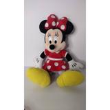 Disney Toys | Disney Parks Minnie Mouse Plush Doll Authentic Original | Color: Black/Red | Size: Osbb