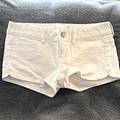 American Eagle Outfitters Shorts | American Eagle Outfitters White Jean Shorts : Size 4 | Color: White | Size: 4