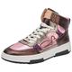 Fred de la Bretoniere Damen YARA high Sneaker, Pink, 42 EU