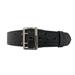 Perfect Fit 2.25in Fully Lined Sam Browne Leather Belt Basket Weave Chrome Buckle Black 40 8000-BW-CH-40