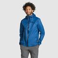 Eddie Bauer Men's RipPac Pro Waterproof Rain Jacket - True Blue - Size L