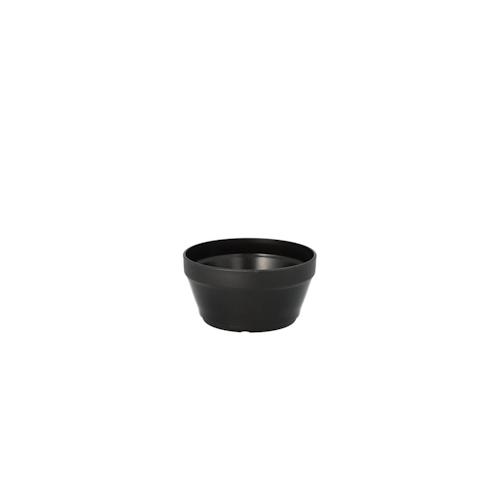368 Heißgetränkebecher aus PP (Mehrweg), 0,1 l Ø 8 cm · 4,1 cm, schwarz Mehrwegbecher