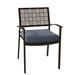 Woodard New Century Stacking Patio Dining Armchair Metal | 33.75 H x 22.5 W x 23.75 D in | Wayfair 930017ST-48-54A