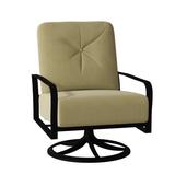 Woodard Fremont Outdoor Rocking Chair in Black | 40 H x 30 W x 37.75 D in | Wayfair 9U0677-92-22M