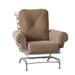 Woodard Terrace Patio Chair w/ Cushions in Gray | 43 H x 40 W x 39.25 D in | Wayfair 790065-72-71A