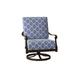 Woodard Wiltshire Outdoor Rocking Chair in Black/Brown | 35.5 H x 28.5 W x 36.75 D in | Wayfair 4Q0465-48-05Y