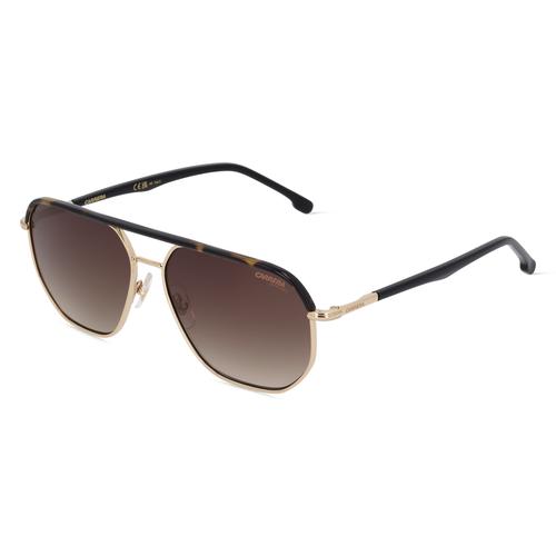 Carrera 304/S Herren-Sonnenbrille Vollrand Pilot Metall-Gestell, gold