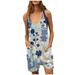 pstuiky Jumpsuits for Women Dressy Sleeveless Jumpsuits Printed Loose Casual Jumpsuits Casual Summer Overalls Cotton Linen Shorts Rompers Jumpsuits Wide Pocket Leisure Jumpsuits White S