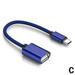Metal USB C 3.1 Type C Male To USB Female Data OTG Cable Universal Adapter V3A6