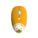 Lomubue Computer Mouse Wireless Cartoon Ergonomic DPI Adjustable Mute Computer Accessories Battery Operated Dual Modes 2.4GHz/Bluetooth-compatible Optical Desktop Mouse for Office