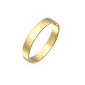 KUZZOI - Bandring Herrenring Freundschaftsring 375 Gelbgold Ringe