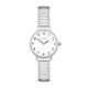 Sekonda Easy Reader Ladies 30mm Quartz Watch in White with Analogue Display, and Silver Stainless Steel Strap 30131