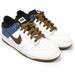 Nike Shoes | Nwt Nike Dunk Low Nke 6.0 Mad Cow White Blue Sneakers Mens 8.5 2008 Ds Authentic | Color: Brown/White | Size: 10.5