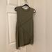 Urban Outfitters Dresses | Green Urban Outfitters T Shirt Dress With Leg Slit | Color: Green | Size: Xs