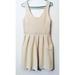 American Eagle Outfitters Dresses | American Eagle Sleeveless Textured Mini Dress | Color: Cream | Size: 8