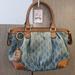 Gucci Bags | Gucci: Denim Sukey Monogram Gg Logo Keychain Shoulder Bag | Color: Blue/Brown | Size: Os