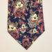 Disney Accessories | Balancine Presents The Time Works Disney Mickey Mouse Paisley Men's Silk Tie | Color: Blue/Red | Size: Os