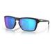 Oakley OO9448 Sylas Sunglasses - Men's Matte Black Frame Prizm Sapphire Irid Polarized Lens 57 OO9448-944812-57