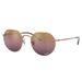 Ray-Ban RB3565 Jack Sunglasses Rose Gold Frame Mirrir Red Gradient Polarized Lens 51 RB3565-9202G9-51