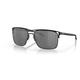 Oakley OO6048 Holbrook TI Sunglasses - Men's Satin Black Frame Prizm Black Polarized Lens 57 OO6048-604802-57