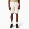 Dickies Men's Regular Fit Duck Canvas Chap Shorts, 10" - Stonewashed Cloud Size 32 (WRR42)