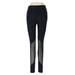 Bally Total Fitness Active Pants - Mid/Reg Rise: Black Activewear - Women's Size Small