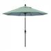 California Umbrella 9' Sun Master Series Patio Umbrella With Bronze Aluminum Pole Fiberglass Ribs Collar Tilt Crank Lift With Sunbrella 1A Spa Fabric - California Umbrella GSCUF908117-5413