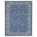 Inara Blanche Blue Hand-Woven Wool Blend Area Rug 5'x8' - Amer Rug INA90508